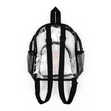 Clear Stadium Backpack, Clear Tote Bag, Transparent Backpack, Game Day Bag, Festival Backpack, Sports Event Bag, Kids School Bag