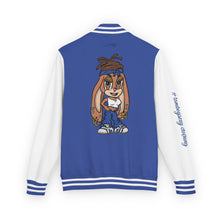 Unisex Heavyweight Letterman Jacket with Colorful Character Design, Casual Outerwear for Teens, Trendy Gift for Fashion Lovers, [...]