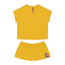 Vibrant Women's Pajama Set - Fun AOP Design, Sleepwear, Cozy Nights, Lounge Wear, Gift for Her, Everyday Comfort