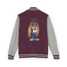 Unisex Heavyweight Letterman Jacket with Colorful Character Design, Casual Outerwear for Teens, Trendy Gift for Fashion Lovers, [...]