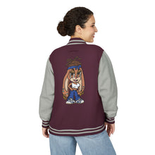 Unisex Heavyweight Letterman Jacket with Colorful Character Design, Casual Outerwear for Teens, Trendy Gift for Fashion Lovers, [...]