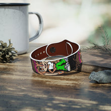 Faux Leather Wristband