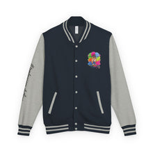 Unisex Heavyweight Letterman Jacket with Colorful Character Design, Casual Outerwear for Teens, Trendy Gift for Fashion Lovers, [...]