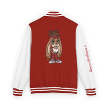 Unisex Heavyweight Letterman Jacket with Colorful Character Design, Casual Outerwear for Teens, Trendy Gift for Fashion Lovers, [...]