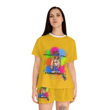 Vibrant Women's Pajama Set - Fun AOP Design, Sleepwear, Cozy Nights, Lounge Wear, Gift for Her, Everyday Comfort