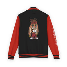 Unisex Heavyweight Letterman Jacket with Colorful Character Design, Casual Outerwear for Teens, Trendy Gift for Fashion Lovers, [...]