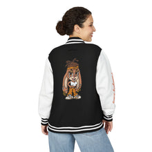 Unisex Heavyweight Letterman Jacket with Colorful Character Design, Casual Outerwear for Teens, Trendy Gift for Fashion Lovers, [...]