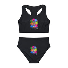 Girls Two Piece Swimsuit (AOP)