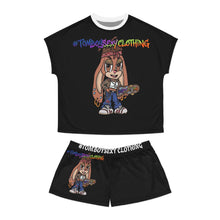 Tomboy Graphic Pajama Set — Women's Short Sleepwear with #TomboySexy Clothing Design