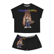 Tomboy Graphic Pajama Set — Women's Short Sleepwear with #TomboySexy Clothing Design