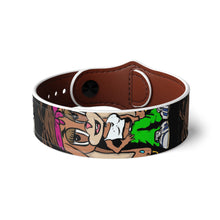 Faux Leather Wristband