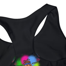 Girls' Swimsuit Crop Top (AOP)