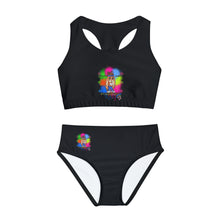 Girls Two Piece Swimsuit (AOP)