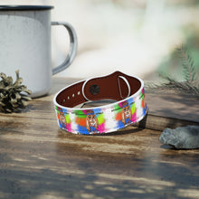 Faux Leather Wristband