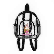Clear Stadium Backpack, Clear Tote Bag, Transparent Backpack, Game Day Bag, Festival Backpack, Sports Event Bag, Kids School Bag