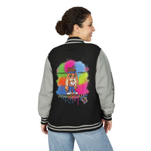 Unisex Heavyweight Letterman Jacket with Colorful Character Design, Casual Outerwear for Teens, Trendy Gift for Fashion Lovers, [...]