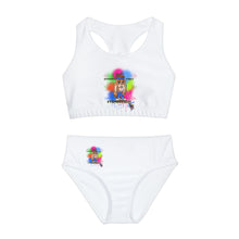 Girls Two Piece Swimsuit (AOP)