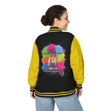 Unisex Heavyweight Letterman Jacket with Colorful Character Design, Casual Outerwear for Teens, Trendy Gift for Fashion Lovers, [...]