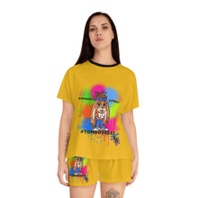 Vibrant Women's Pajama Set - Fun AOP Design, Sleepwear, Cozy Nights, Lounge Wear, Gift for Her, Everyday Comfort