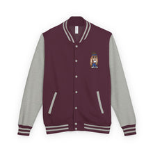 Unisex Heavyweight Letterman Jacket with Colorful Character Design, Casual Outerwear for Teens, Trendy Gift for Fashion Lovers, [...]