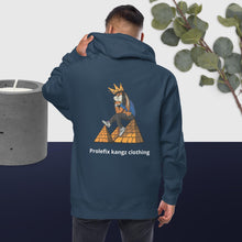 Unisex fleece zip up hoodie