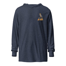 Hooded long-sleeve tee