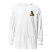 Hooded long-sleeve tee