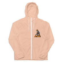 Unisex lightweight zip up windbreaker