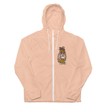 Unisex lightweight zip up windbreaker