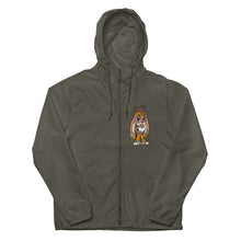 Unisex lightweight zip up windbreaker