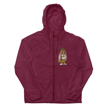 Unisex lightweight zip up windbreaker