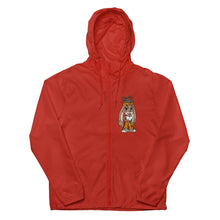 Unisex lightweight zip up windbreaker