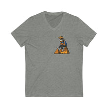 Unisex Jersey Short Sleeve V-Neck Tee