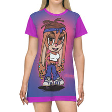 AOP T-shirt Dress