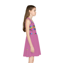 Girls' Sleeveless Sundress (AOP)