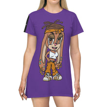 All Over Print T-Shirt Dress
