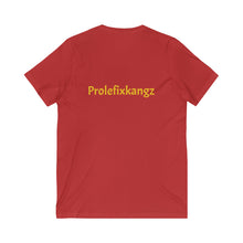 Unisex Jersey Short Sleeve V-Neck Tee