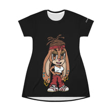 All Over Print T-Shirt Dress