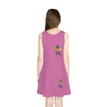 Girls' Sleeveless Sundress (AOP)