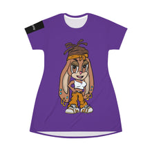 All Over Print T-Shirt Dress