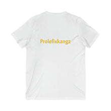 Unisex Jersey Short Sleeve V-Neck Tee