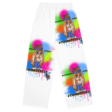 All-over print unisex wide-leg pants