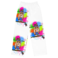 All-over print unisex wide-leg pants