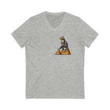 Unisex Jersey Short Sleeve V-Neck Tee