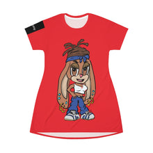 All Over Print T-Shirt Dress