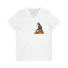 Unisex Jersey Short Sleeve V-Neck Tee