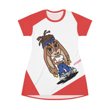 AOP T-shirt Dress