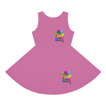 Girls' Sleeveless Sundress (AOP)