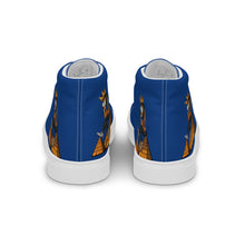 Men’s high top canvas shoes