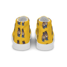 Men’s high top canvas shoes